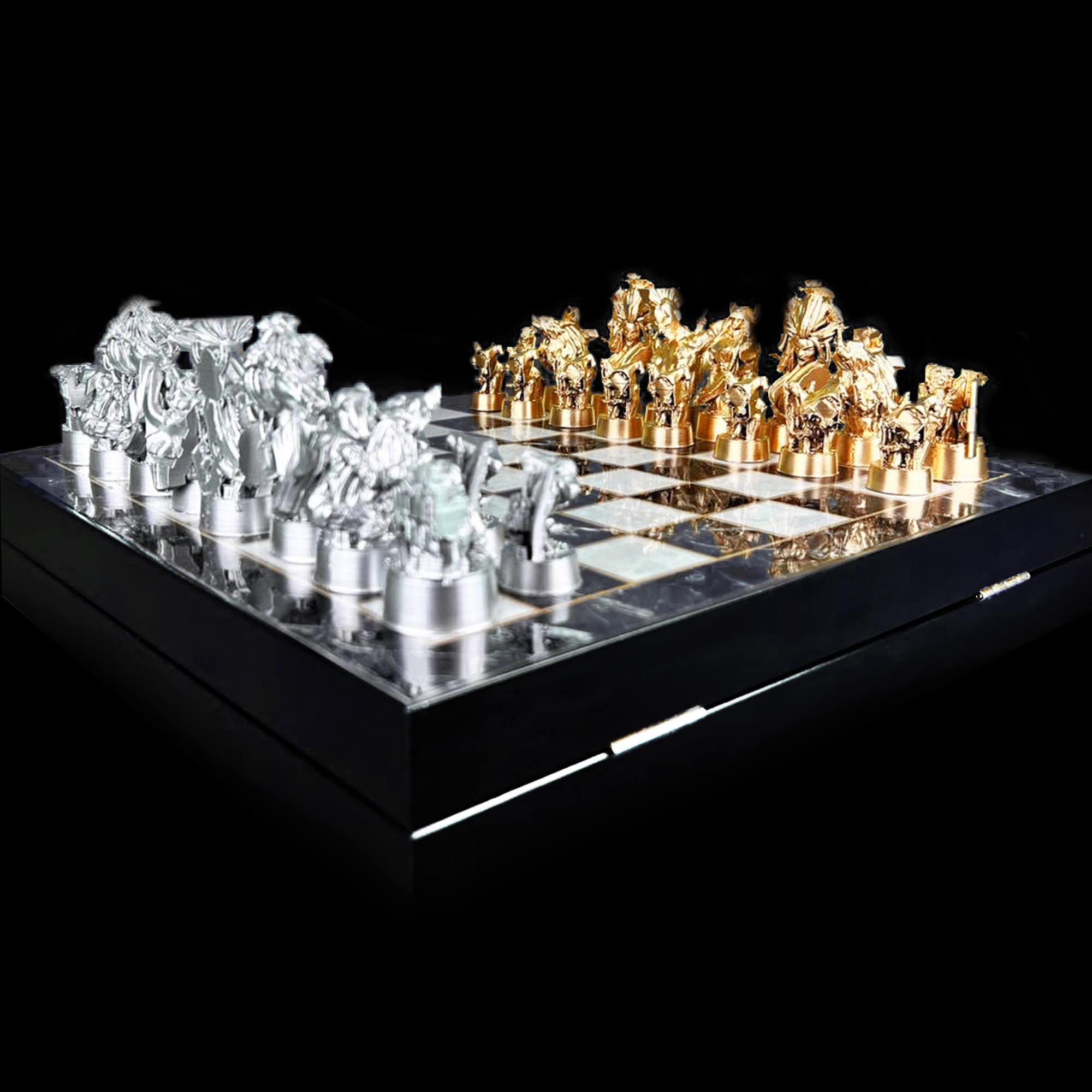 Cyber Game Chess Set With Chessboard PC Game Chess Pieces -  Israel