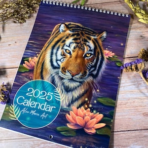 2025 Animal Art Calendar