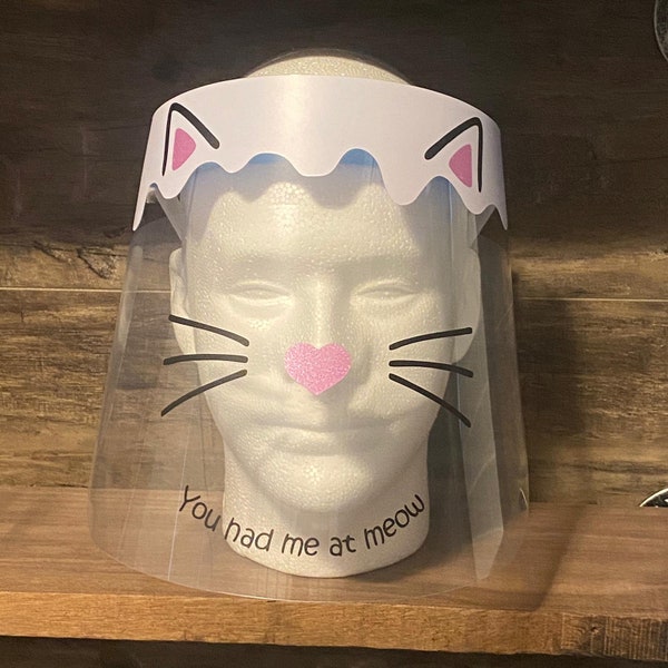 Dog Face Shield Etsy