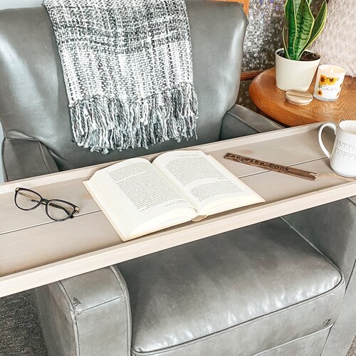 Large Wood Lap Desk Laptop Tray Table With Handles for Sofa Etsy