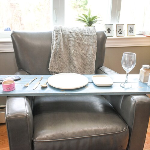 Large Wood Lap Desk Laptop Tray Table With Handles for Sofa Etsy