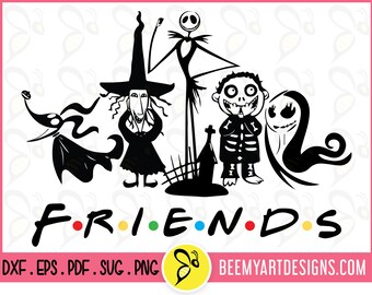 Free Free 242 Nightmare Before Christmas Friends Svg SVG PNG EPS DXF File