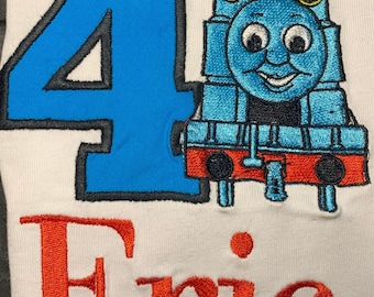 蛇の目ミシンの、刺繍カードです！大人気、機関車トーマスです 蛇の目ミシンの、刺繍カードです！大人気、機関車トーマスです