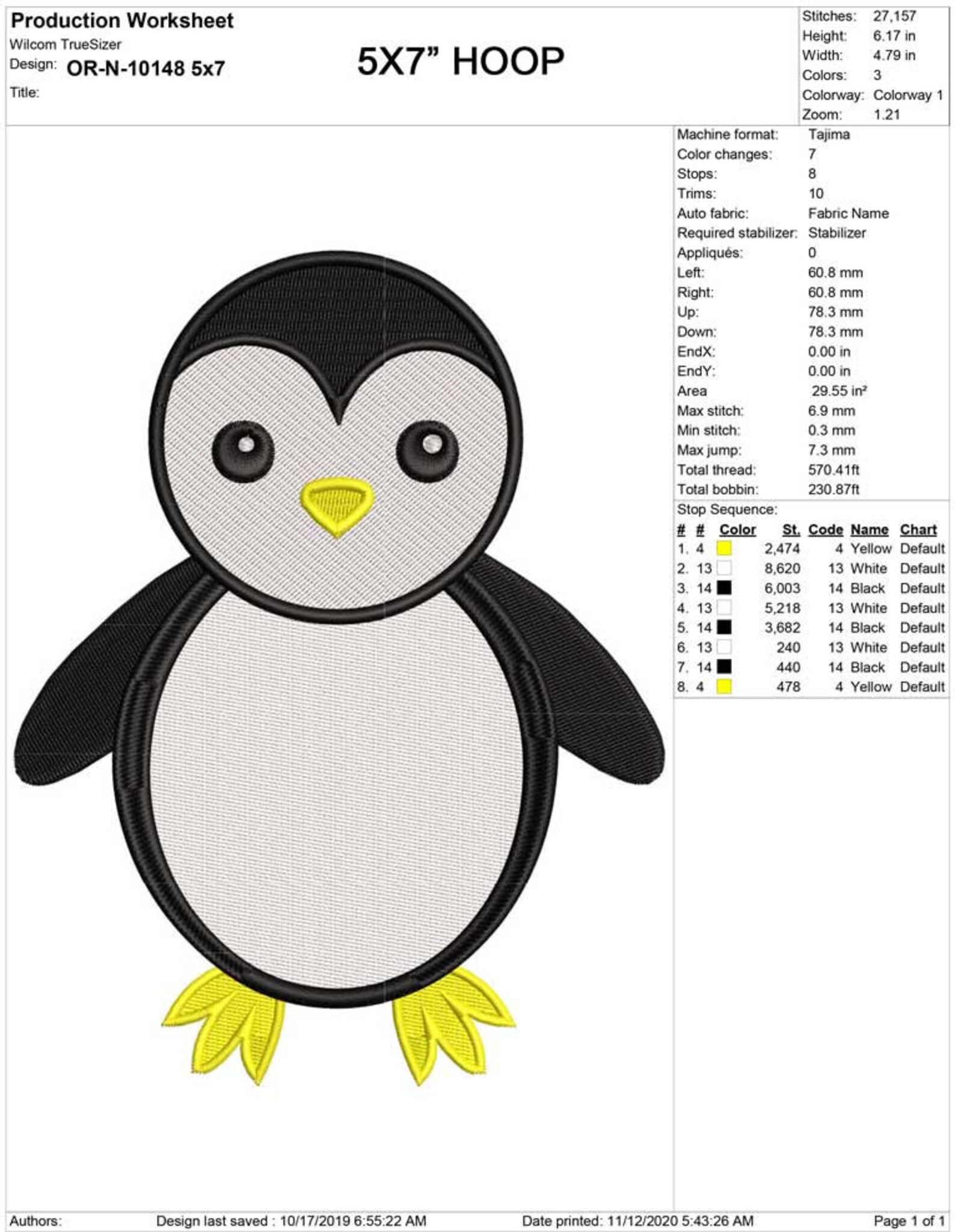 Cute penguin machine embroidery design 4x4 et 5x7 hoop  etsy Cute penguin machine embroidery design 4x4 et 5x7 hoop  etsy