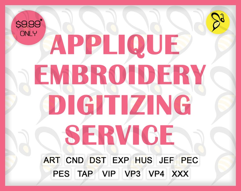 Appliqué Embroidery Digitizing Services, Custom Applique Designs ...
