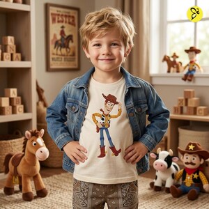 Szeryf Woody – Toy Story – wzór haftu, Toy Story – wzór haftu, Szeryf Woody – wzory haftu, 2 rozmiary – wzory haftu maszynowego zdjęcie 5