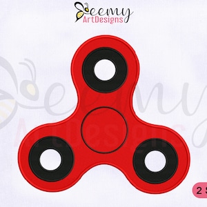 Stress Less Fidget Spinner Machine Embroidery Design | 4x4 And 5x7 Hoop | Stress Less Spinner Embroidery Designs | Spinner Embroidery Design