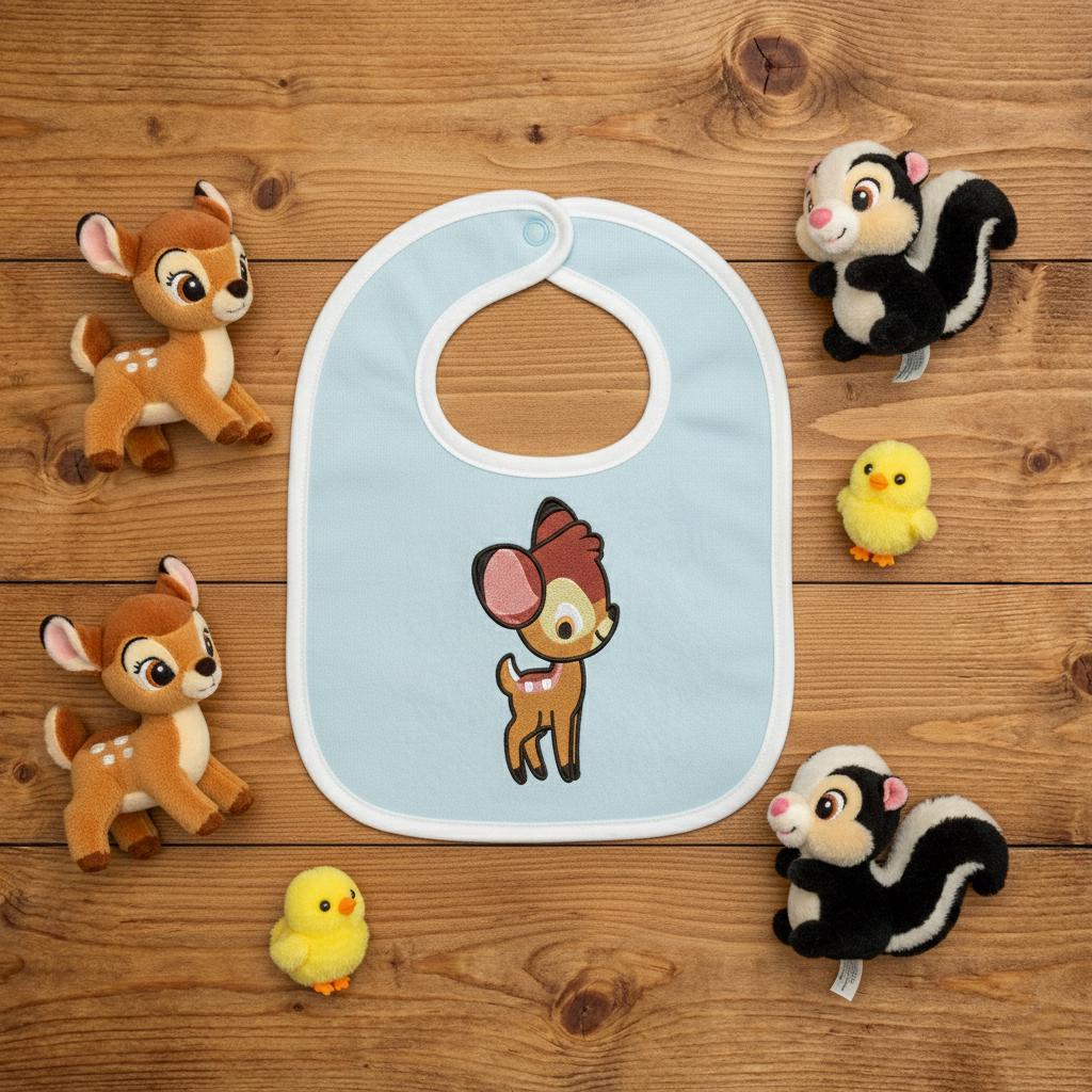 Little Prince Bambi Embroidery Design, 4x4 and 5x7 Hoop, Bambi
