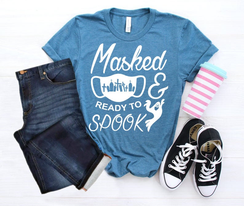 Download Clip Art Halloween Sayings Svg Quarantine Halloween Svg Halloween Masked And Ready To Spook Svg Halloween Svg Quarantine Svg Halloween Girl Svg Art Collectibles