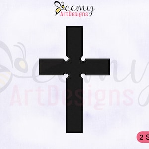 Episcopal Cross Machine Embroidery Design | 4x4 and 5x7 Hoop EMB | Episcopal Symbol Embroidery Design | Episcopal Cross Embroidery Designs
