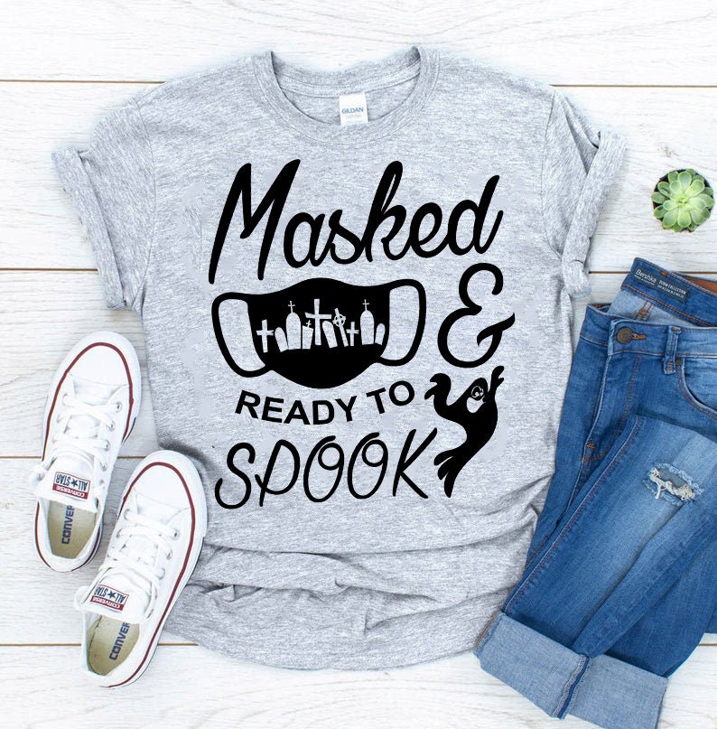 Download Halloween Masked and Ready to Spook Svg Quarantine ...