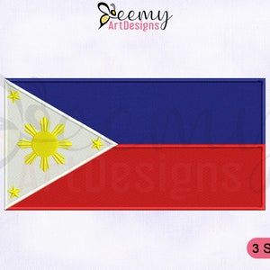 Flagge Philippinen 60 X 90 Cm – Polyester, Wetterfest Mit Metallösen