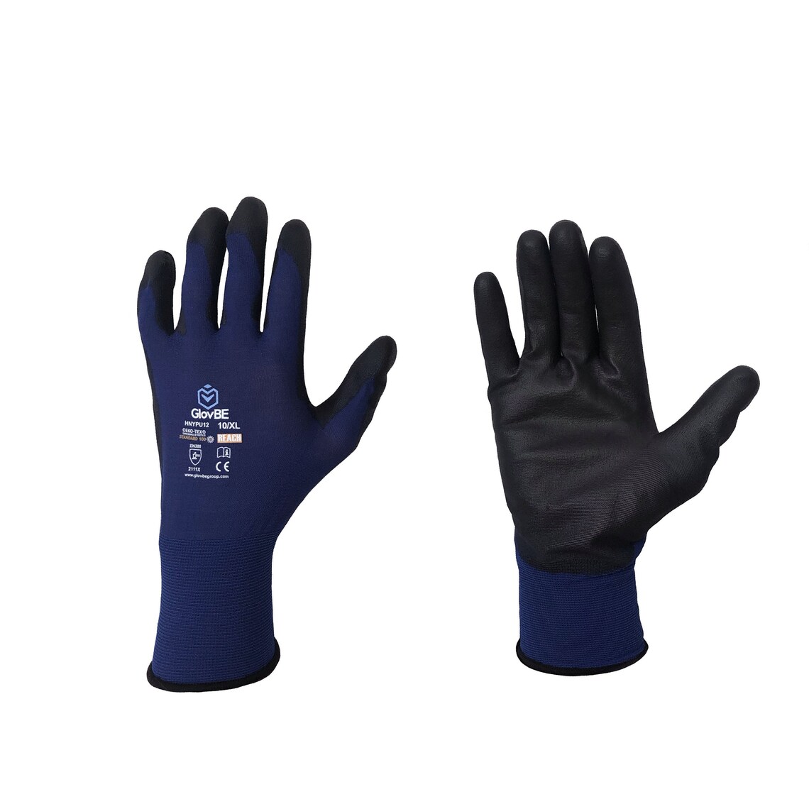 GlovBE 12 Pairs Ultra Thin Working Gloves Polyurethane PU Etsy