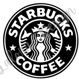 12 Starbucks Stickers, Starbucks Stickers, Starbucks 2 Inch Stickers,  Starbucks, Starbucks Tumbler Stickers, Starbucks Cup Stickers,stickers 