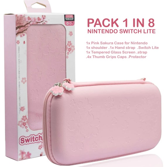 Pack accessoires Switch Lite avec Housse de Transport + jeu à