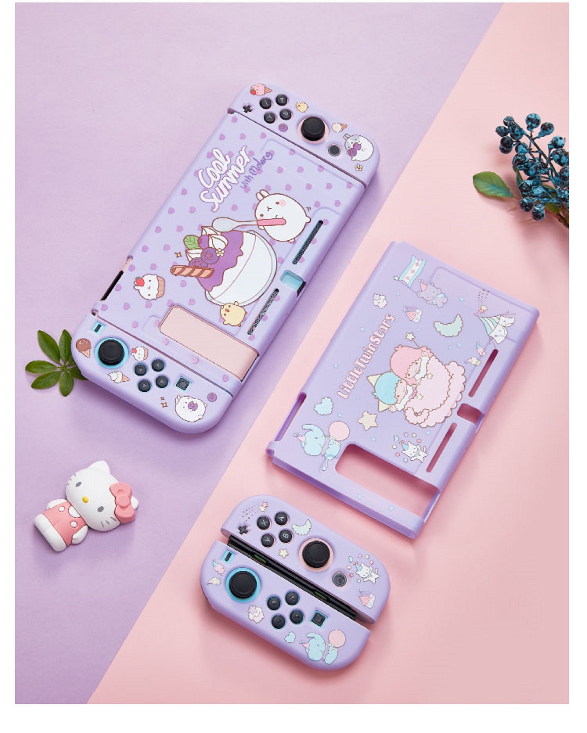 Cute Disney Nintendo Switch case Full Cover & skin for Etsy