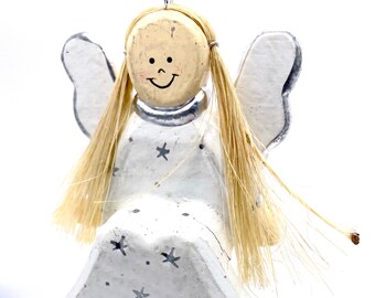 Sitzender Engel (2Er Packung Ornamente für 19,95) Christbaumschmuck