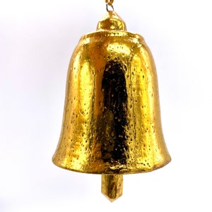Gold Leafed Bell ( 10 Ornaments For 79.95) Christmas Tree Ornament