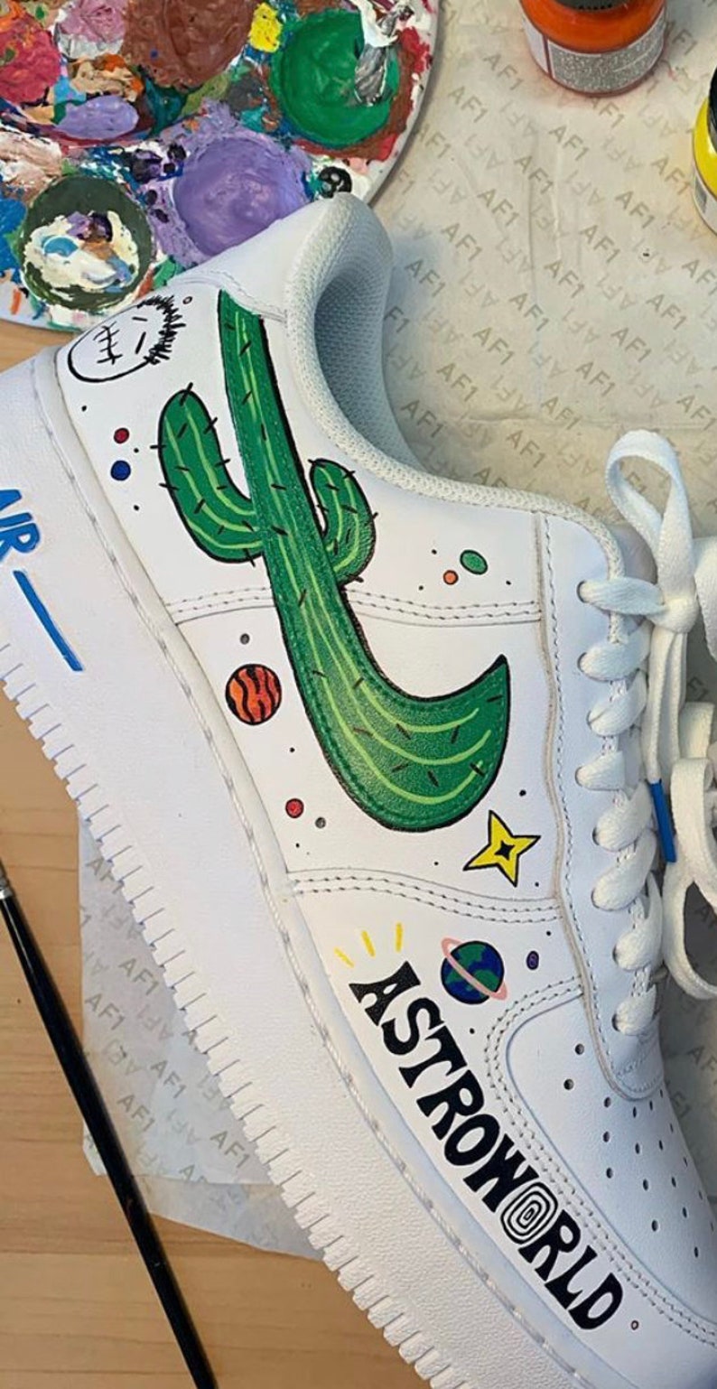 af1 travis scott custom