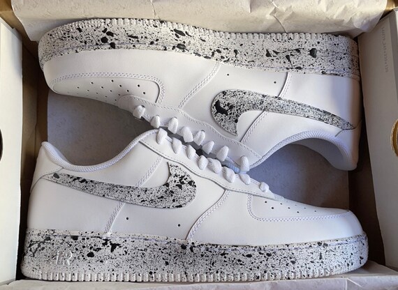 Idear artería Residente Splatter Custom Nike Air Force 1 /AF1 personalizados - Etsy España