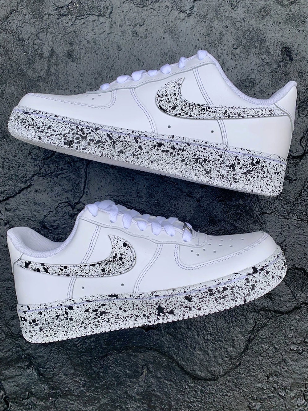 Custom Splattered Nike Airforce 1's | Etsy