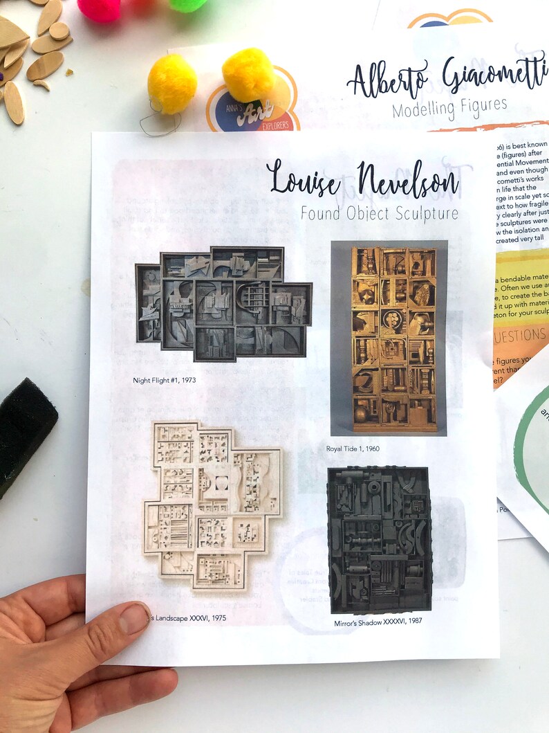 Sculpture With the Masters Homeschool Art Curriculum Etsy