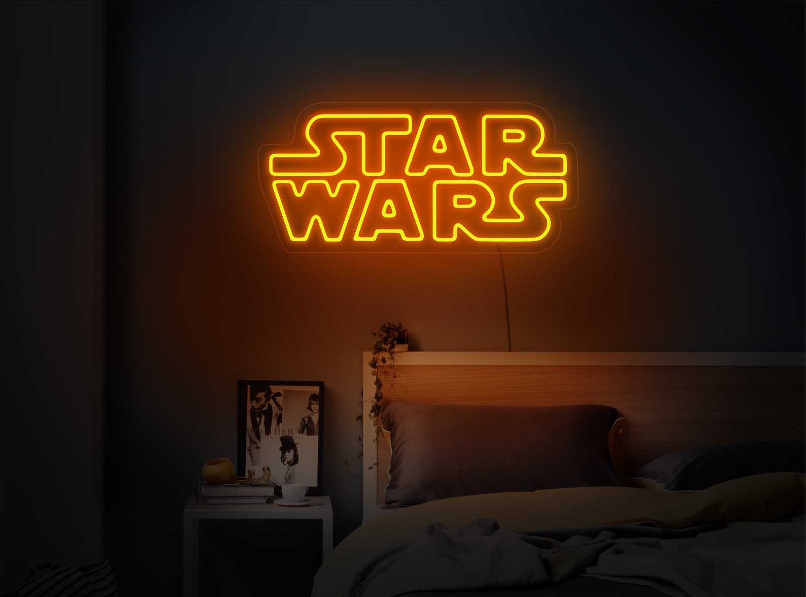 Neon sign wall decorLed neon sign wall artNeon sign Etsy