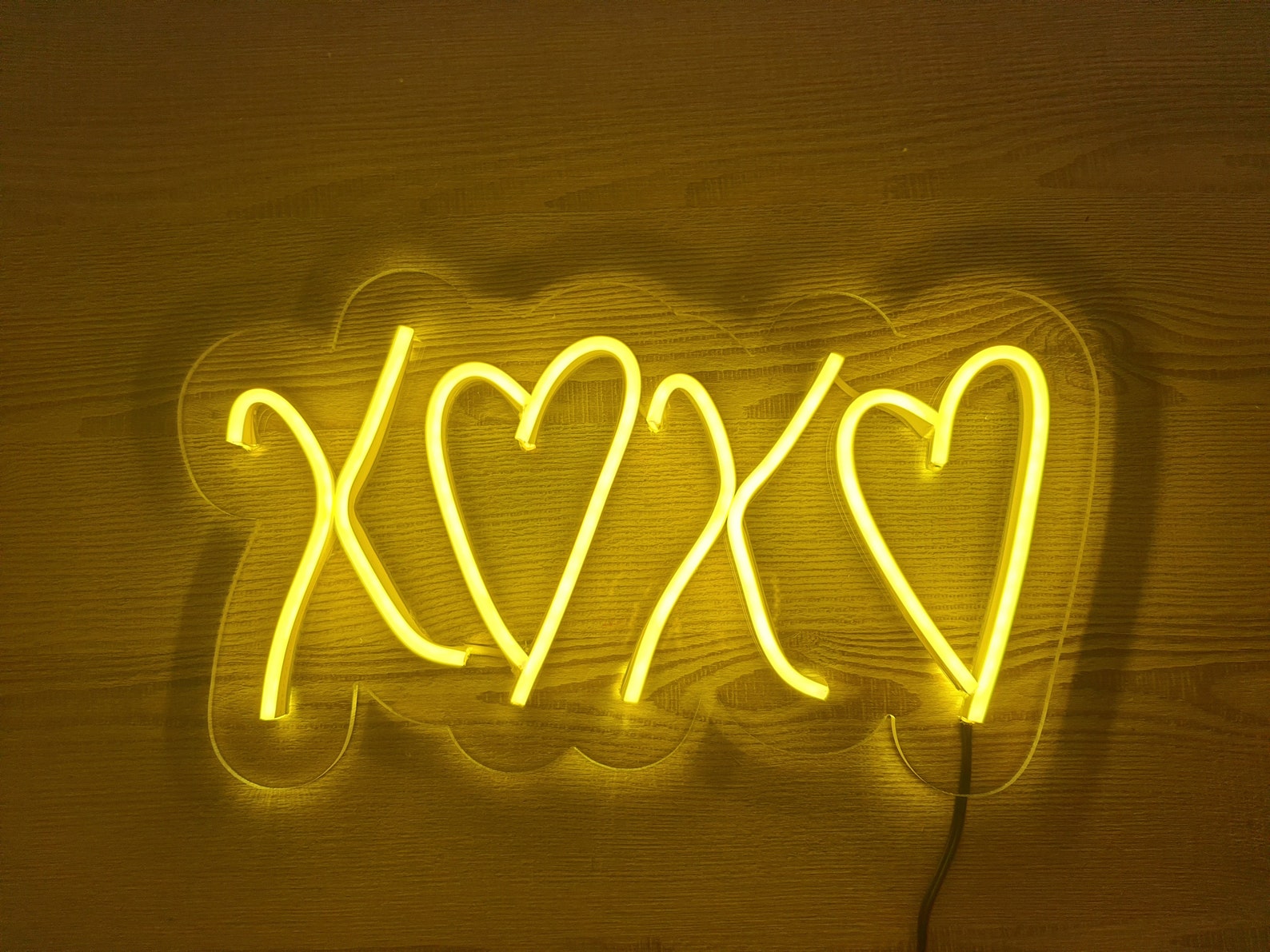 Xoxo Signxoxo Neonled Neon Sign Bedroomneon Sign Xoxoneon Etsy