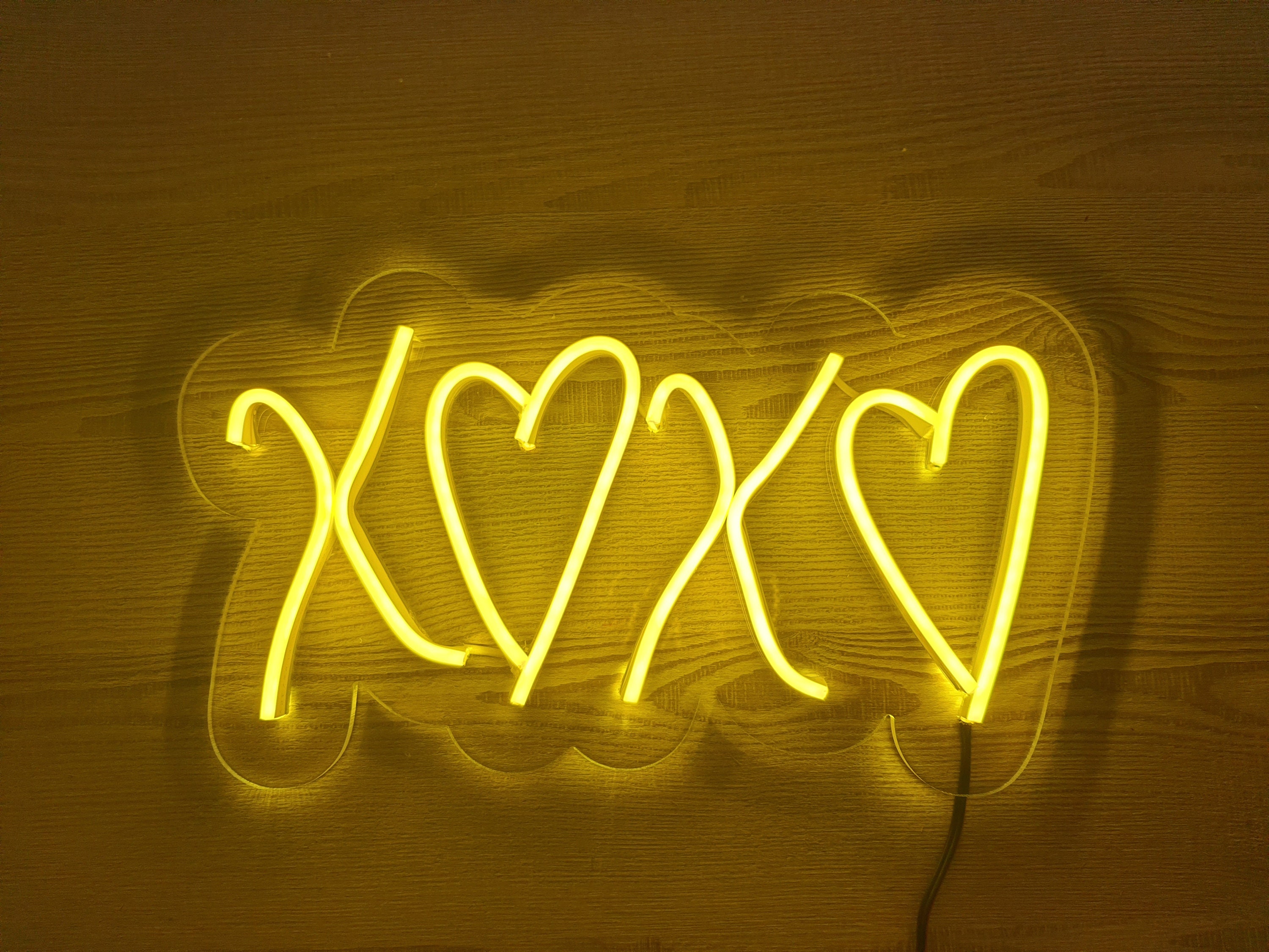 Yellow on sale neon lights
