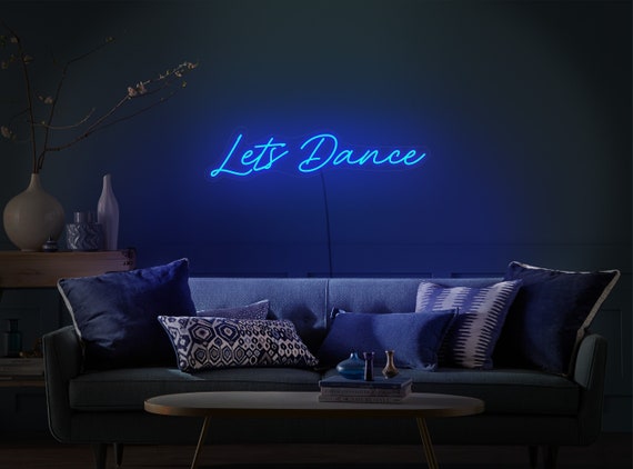 Let s Dance Neon Sign let s Dance Led Sign let s Dance Neon Light
