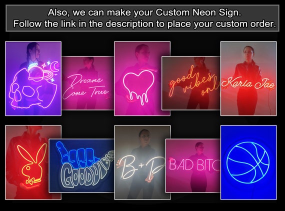 Blau Dream LED Neon Sign Schriftzug Wand Dekor Leuchtreklame Nachtlicht  Geschenk