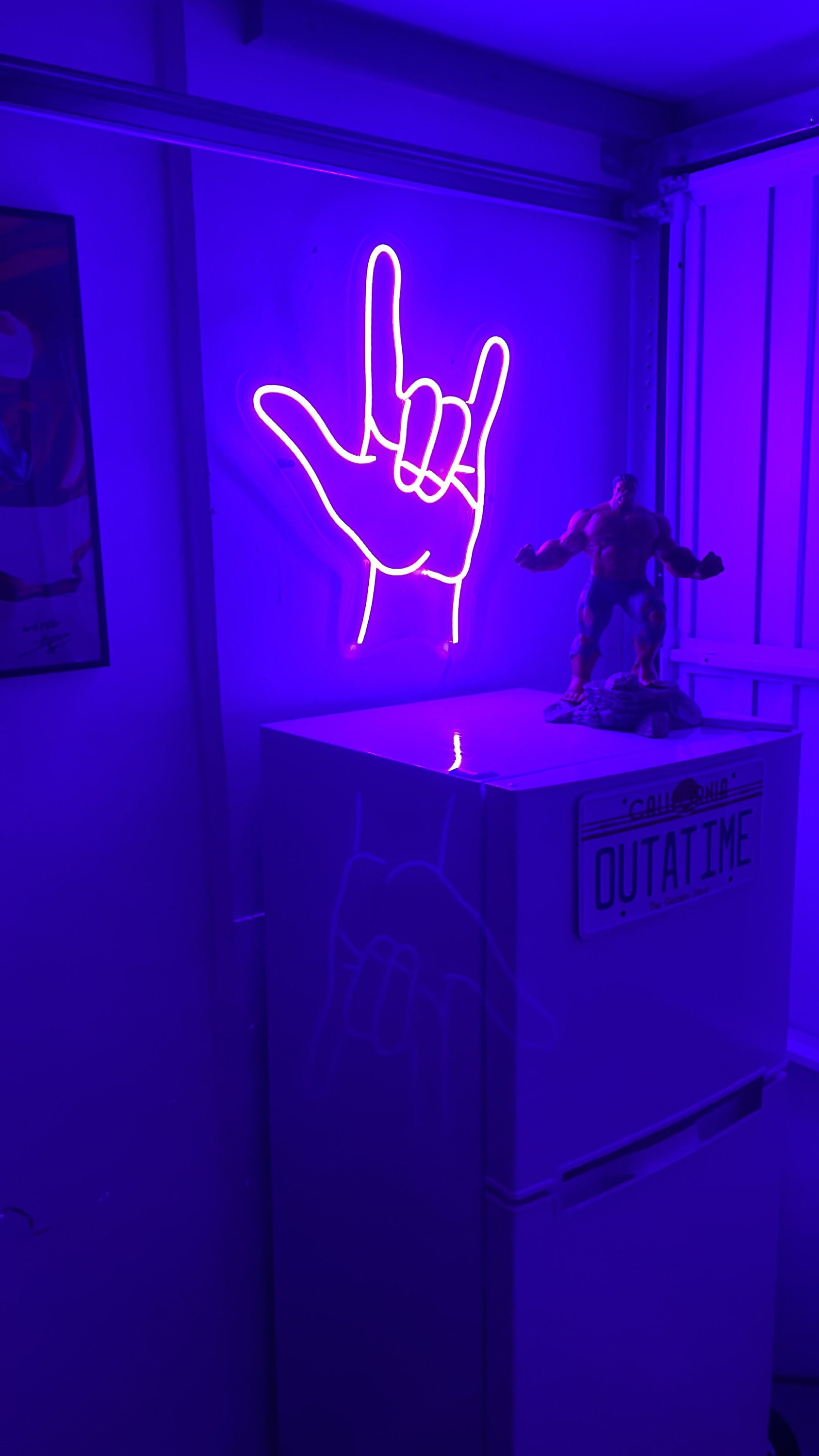 Rock and Roll Neon Signrock and Roll Led Signrock and Roll - Etsy