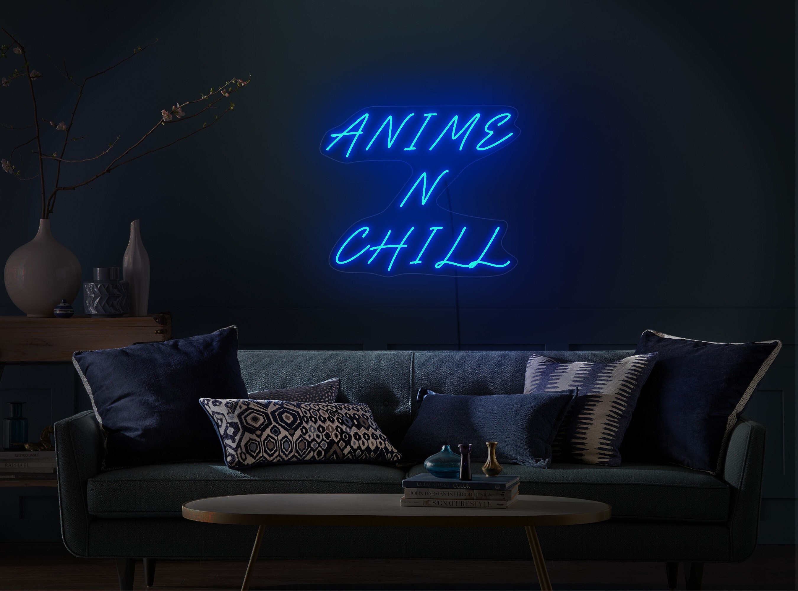 ANIME GIRL NEON LIGHTS LED SIGN Game Room Wall Decor HOME MANGA GIFT  BIRTHDAY  eBay