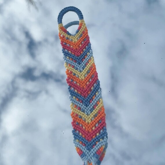 Sunset Chain Link Chevron Friendship 
