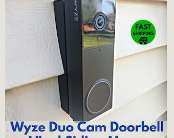 Wyze Duo Cam Doorbell Siding Mount | for 4-inch Vinyl Clapboard