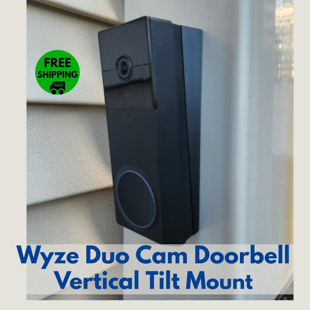 WYZE Duo Cam Doorbell Vertical Tilt Mount Wyze Duo Cam Doorbell Tilt