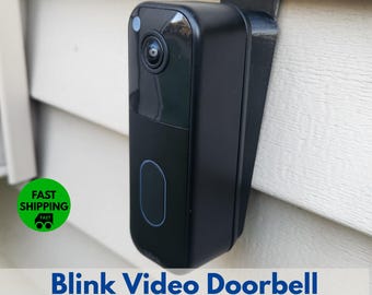 NO-DRILL Blink Doorbell Vinyl Siding Clip - HOA , Apartment no holes, no screws, removable