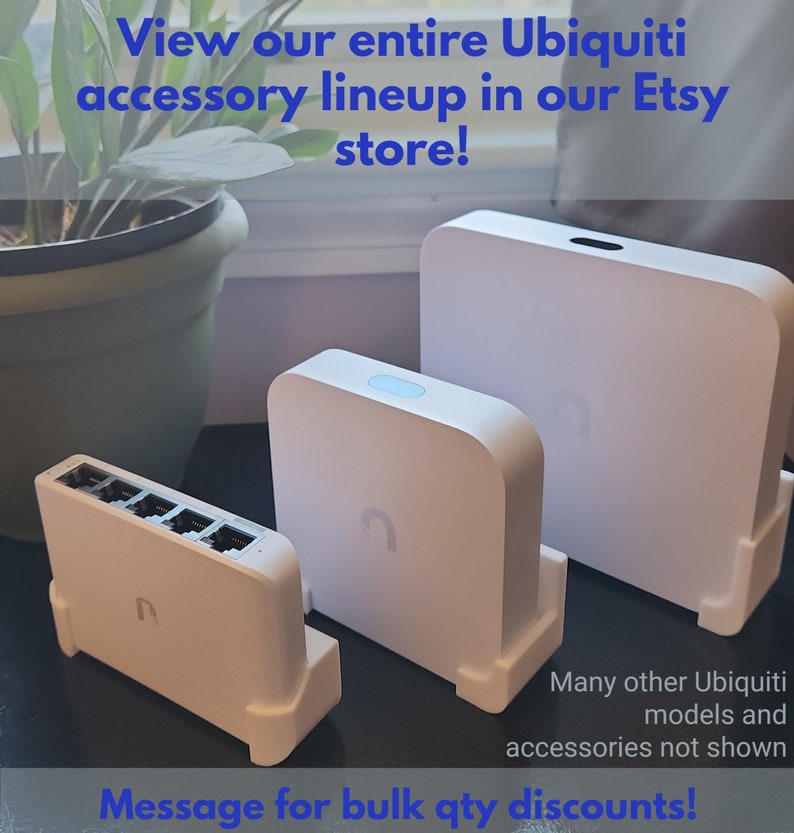 Wall Mount for Ubiquiti Unifi Gateway Ultra - Versatile Orientation and ...