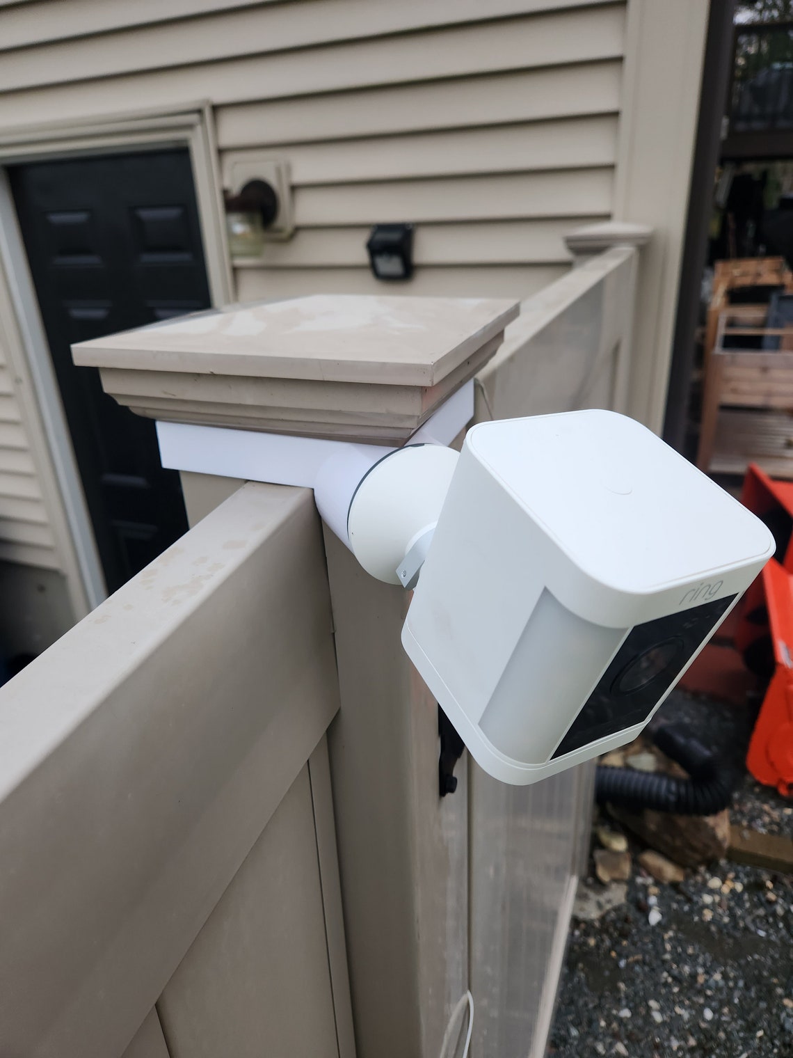 Ring Spotlight Cam Pro or Plus Vinyl Fence Post Mount - Etsy