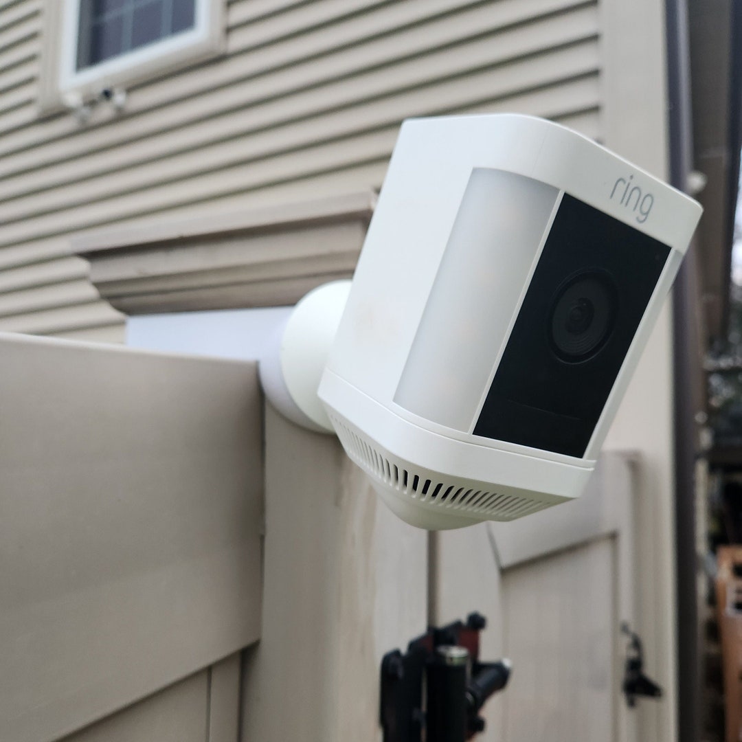 Ring Spotlight Cam Pro or Plus Vinyl Fence Post Mount - Etsy