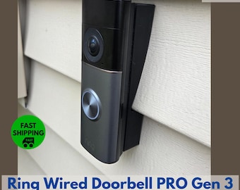 Ring Vinyl Siding Mount for Ring Doorbell Pro Gen 3 & Ring Doorbell Battery Pro Gen 2.