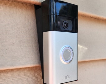 NO-DRILL Ring Doorbell Ring Doorbell Battery Vinyl Siding Clip