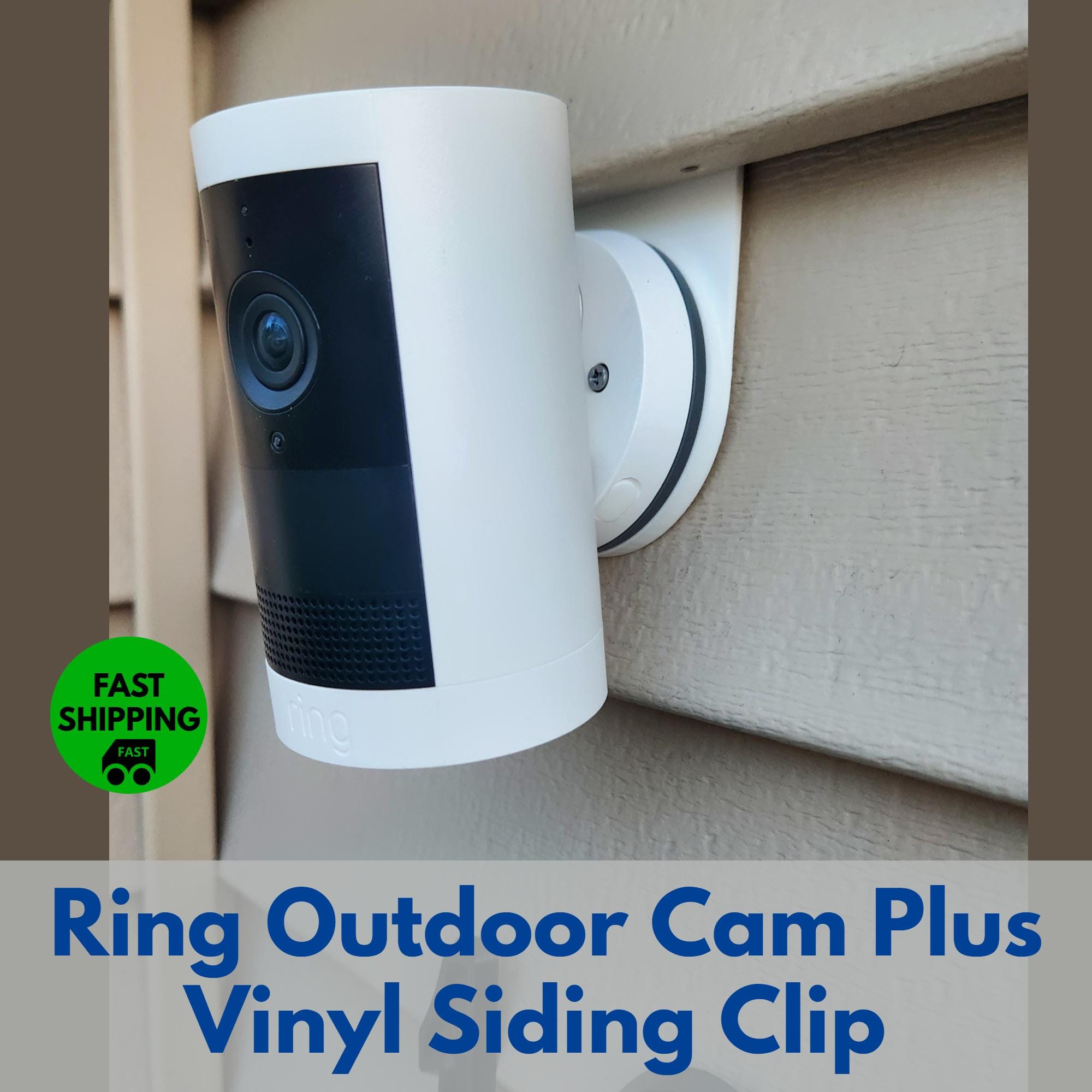 Ring Outdoor Plus and PRO Camera Vinyl Siding Clip | Damage-free