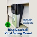 Ring Vinyl Siding Mount for Ring Doorbell & Ring Doorbell Battery.