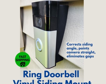 Ring Vinyl Siding Mount for Ring Doorbell & Ring Doorbell Battery.
