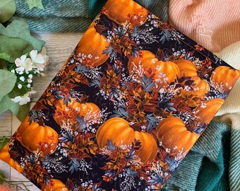 Pumpkin Patch Fall Harvest | Pumpkins and Leaves Autumn Book Sleeve * Booksleeve/iPad/Tablet Cover