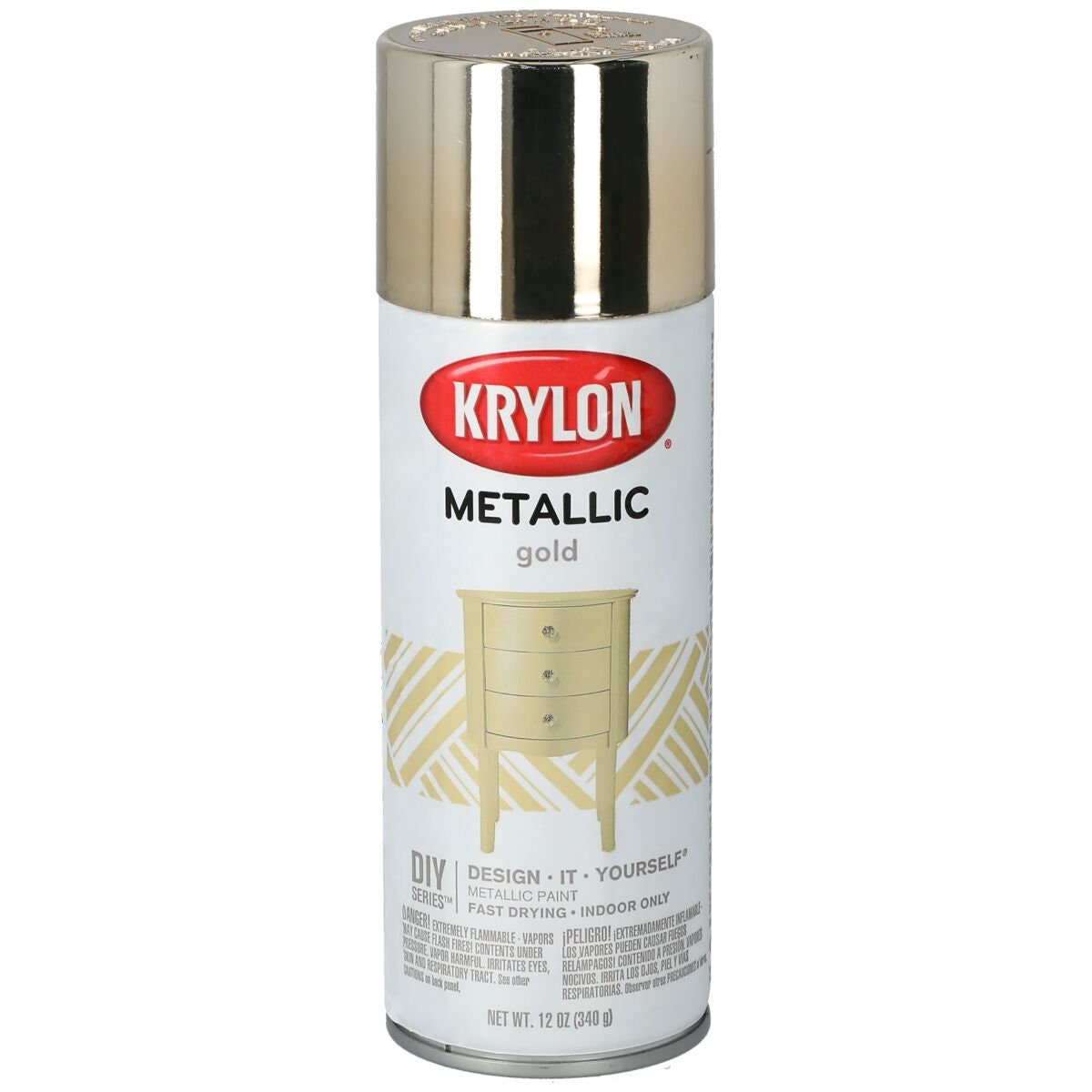 Krylon Brass Metallic Spray Paint