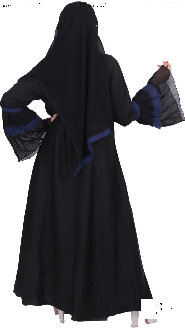 Dubai Abaya Umbrella Burkha Designer Wear.Beautiful Double Etsy