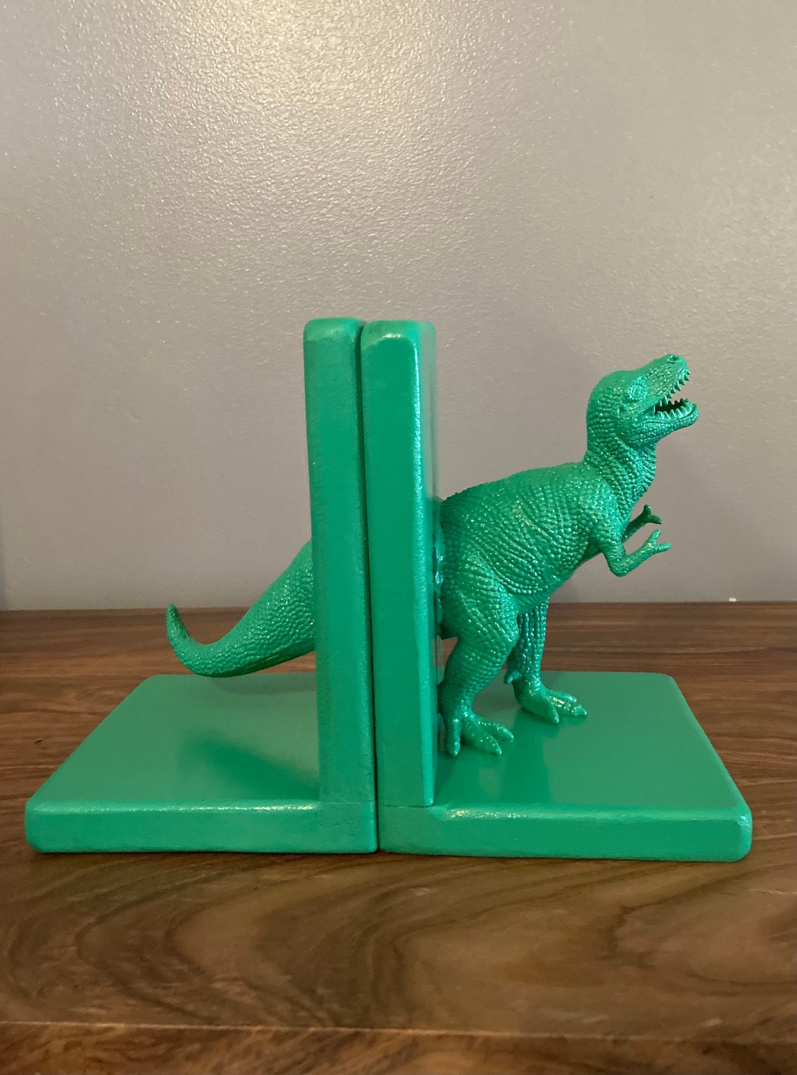Custom Dinosaur Bookends Etsy Australia