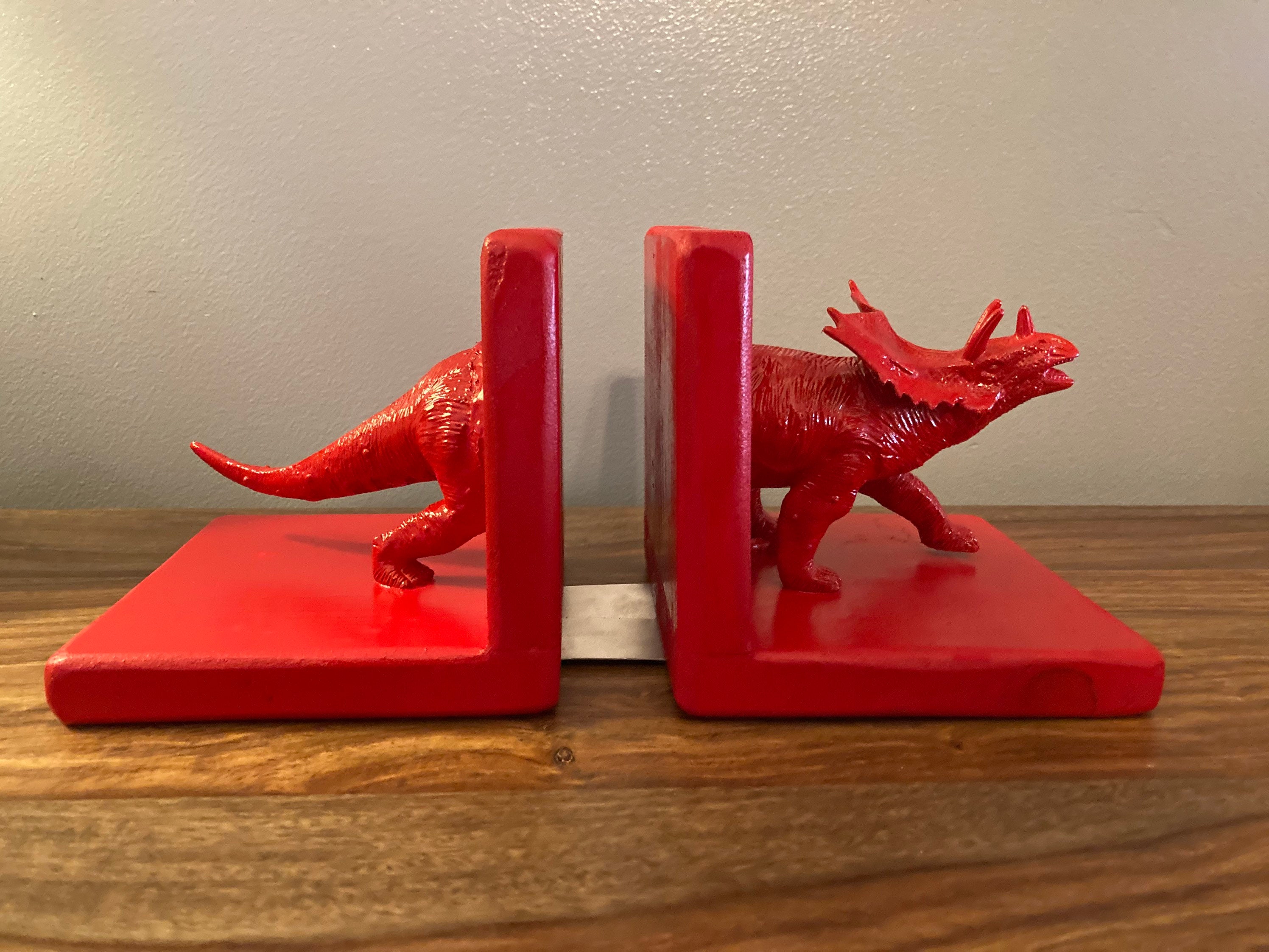 Custom Dinosaur Bookends Etsy